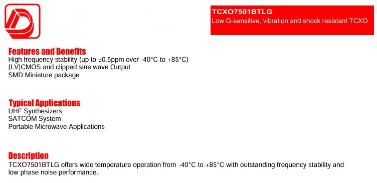TCXO7501BTLG-100MHz